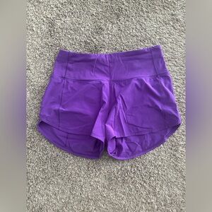 Lululemon Speed Up High-Rise Short 4” Size 6